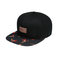 VANS范斯夏季黑色花朵印花男款棒球帽|VN0000X2NKH