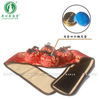 蕲州蕲宝堂 随身灸 艾灸仪 灸衣 艾柱 短艾段艾灸柱 艾炙器具/加厚艾灸盒/温灸器/ 四联加厚全铜灸 腰背腿颈等关节