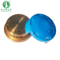 蕲州蕲宝堂 随身灸 艾灸仪 灸衣 艾柱 短艾段艾灸柱 艾炙器具/加厚艾灸盒/温灸器/ 四联加厚全铜灸 腰背腿颈等关节