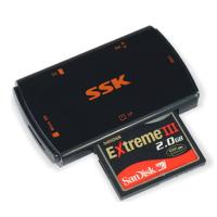 飚王(SSK)SCRM059 风行 多合一读卡器 USB3.0 黑色