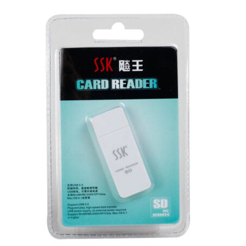 飚王（SSK）闪灵SD卡读卡器SCRS054 读SD卡图片
