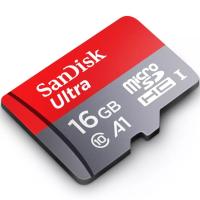 闪迪（SanDisk）A1 16GB 读速98MB/s 高速移动MicroSDhC UHS-I存储卡 TF卡