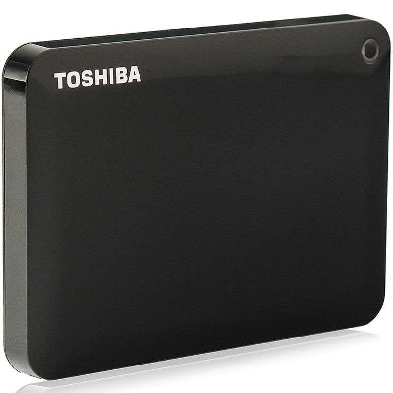 东芝(TOSHIBA)V9 支持备份和加密 CANVIO高端系列 2.5英寸 移动硬盘(USB3.0)1TB(经典黑)图片