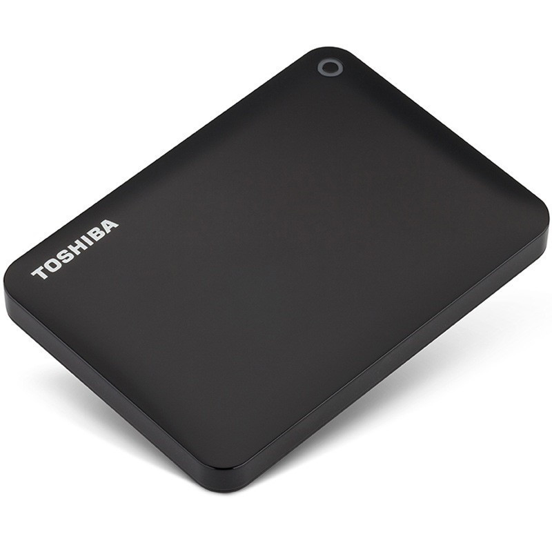 东芝(TOSHIBA)V9 支持备份和加密 CANVIO高端系列 2.5英寸 移动硬盘(USB3.0)1TB(经典黑)