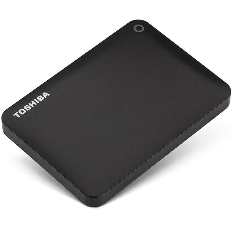 东芝(TOSHIBA)V9 支持备份和加密 CANVIO高端系列 2.5英寸 移动硬盘(USB3.0)1TB(经典黑)图片