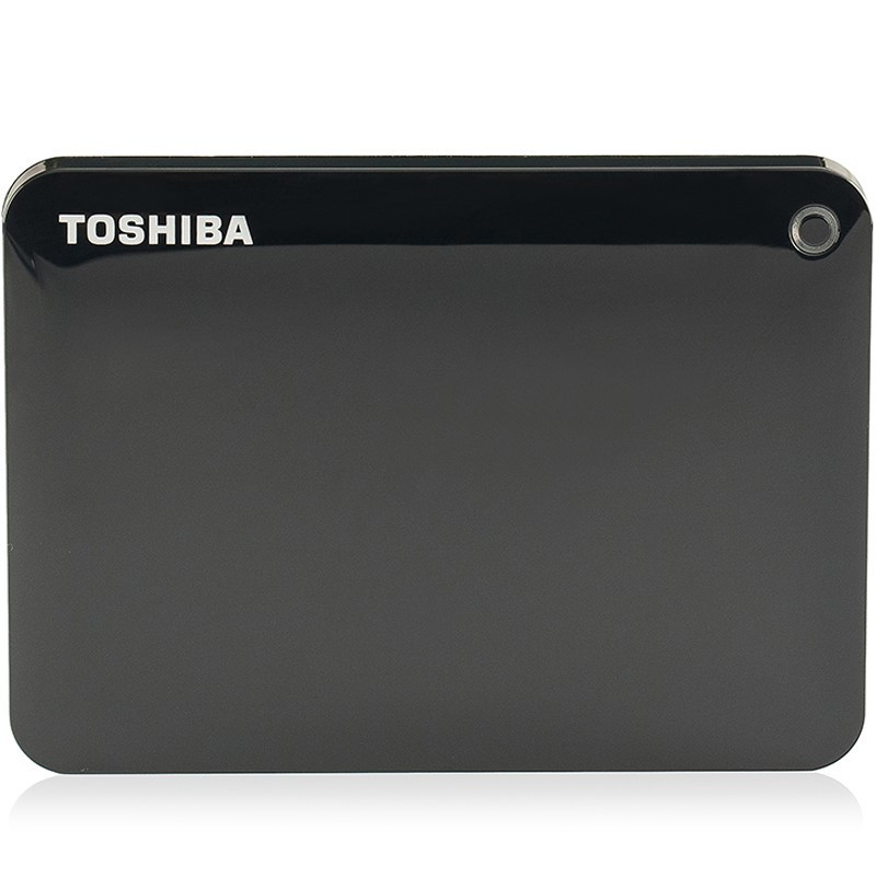 东芝(TOSHIBA)V9 支持备份和加密 CANVIO高端系列 2.5英寸 移动硬盘(USB3.0)1TB(经典黑)