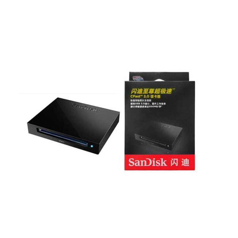 闪迪SanDisk 高速 CFast 2.0 读卡器/写卡器 仅支持cfast卡