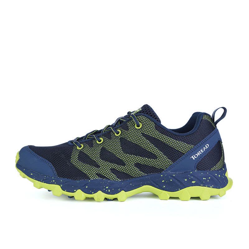 探路者（TOREAD）户外2018秋男女徒步鞋其它登山鞋低帮轻量耐磨橡胶吸震鞋垫KFAG81055/KFAG82055图片