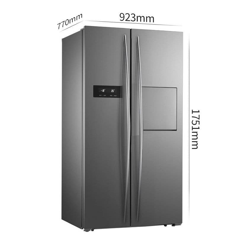 Denussi/德努希 MK601NVT双开门冰箱对开门变频风冷无霜吧台家用大容量图片