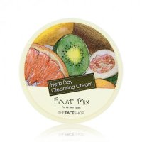 韩国 菲诗小铺THE FACE SHOP草本卸妆霜150G清洁霜/卸妆膏 /水果