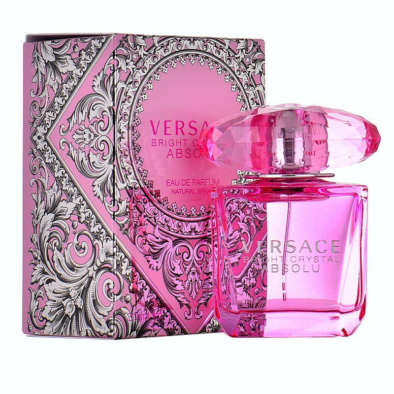Versace/范思哲臻挚粉钻晶钻女士EDP浓香水90ml--