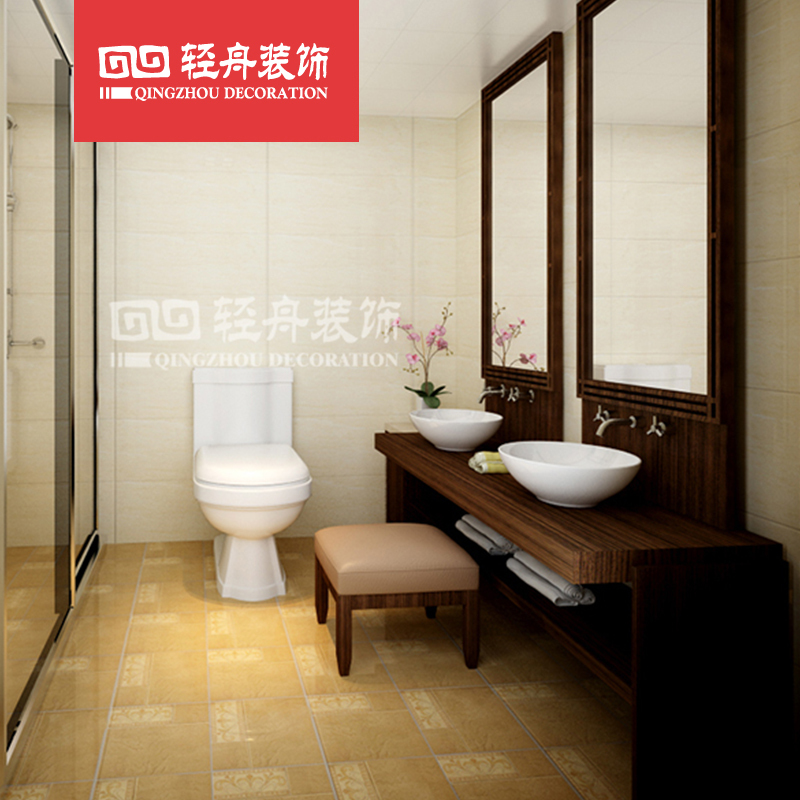 轻舟装饰/室内设计/全案装修/整体家装/样板房效果图/设计费120元/平米 中式