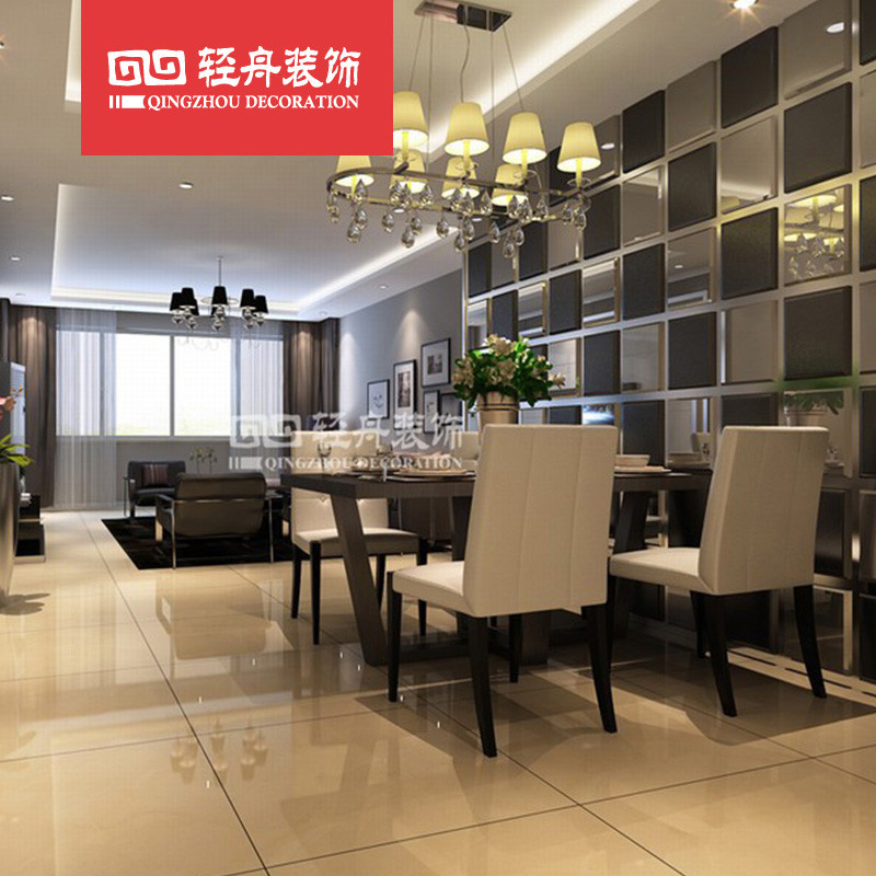 轻舟装饰/室内设计全案装修/北京家装公司/效果图/现代简约风格/天通苑西三区