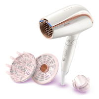 飞利浦 Philips 电吹风 BHC208/05 4倍负离子 智能风热系统 智能控制 1600瓦功率