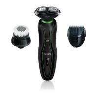 philips/飞利浦剃须刀YS536充电式洁面三合一全身水洗正品特价