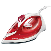 飞利浦 Phlilps 电熨斗 GC1017/48 1200瓦 不黏底板涂层 持续蒸汽输出 熨平皱褶