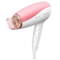 飞利浦（PHILIPS）电吹风BHC111 家用便携可折叠大功率负离子吹风筒 电动吹风机 BHC111粉