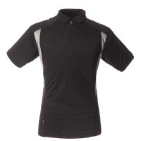 KROCEUS男子户外速干快干透气修身短袖T恤翻领POLO衫18018