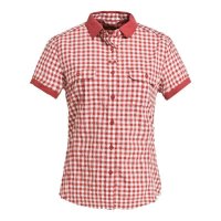 KROCEUS春夏新品女子格子短袖速干透气防紫外线衬衫18091