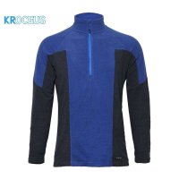 KROCEUS/科诺修思春夏男子户外保暖透气轻质抓绒衣套衫19036