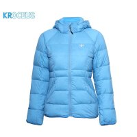 KROCEUS/科诺修思户外男女情侣款轻量白鹅绒羽绒服19101/19005