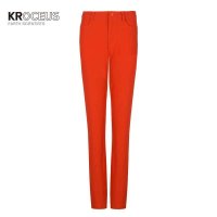 Kroceus科诺修思女式弹力修身长裤春夏新品22131