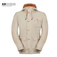 KROCEUS科诺修斯男士全棉休闲外套2015新款 22005
