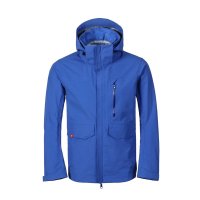 KR地球科学家春夏2016户外男式中长款防水透气单层3L冲锋衣24101