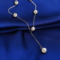 千寻海风(findwind)S925银系情淡水珍珠项链情人节七夕节圣诞节新年礼物送女友送母亲节礼物
