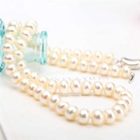 千寻海风(findwind)7-8mm淡水珍珠项链情人节七夕节圣诞节新年礼物送女友送母亲节礼物