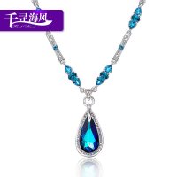 千寻海风(findwind)唯一的爱施华洛世奇元素水晶项链短款锁骨链情人节七夕节圣诞节新年礼物送女友送母亲节礼物