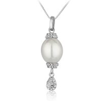 千寻海风(findwind)珍爱一生珍珠项链贝珠短锁骨链情人节七夕节圣诞节新年礼物送女友送母亲节礼物