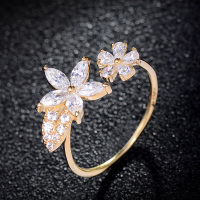 千寻海风(FindWind)S925银花香世界戒指情人节七夕节圣诞节新年礼物送女友送母亲节礼物