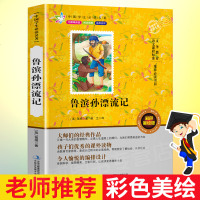 鲁滨孙漂流记 正版 小学生版语文课外读物 五六年级青少版世界经典文学名著 非注音 中小学儿童青少年语文