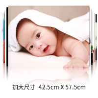 天使宝宝挂图全套6张 0-6个月幼儿墙贴认知高清可爱萌娃宝宝育儿挂图