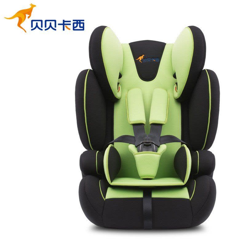 贝贝卡西 儿童安全座椅汽车用婴儿宝宝 车载坐椅9月-12岁3C头部加宽认证图片