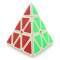 魔域魔方金字塔异形魔方三角形专业速拧比赛魔方儿童益智玩具（白底）