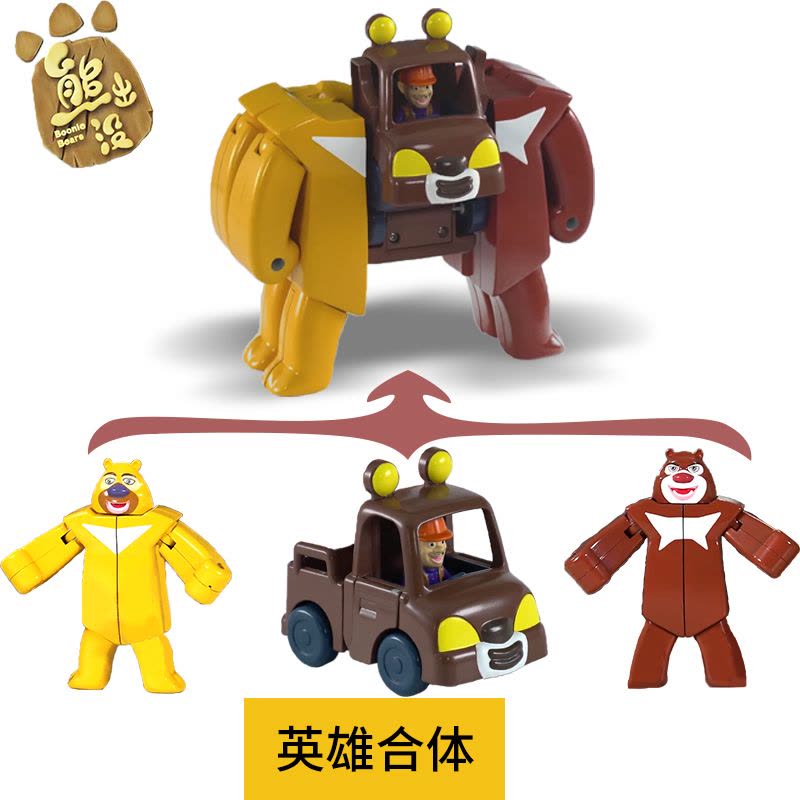 灵动创想（LDCX）熊出没动漫塑料母婴玩具6-14岁套装熊熊乐园5613-熊熊爱兜风系列-光头强图片