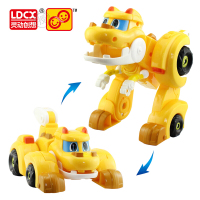 灵动创想（ldcx）帮帮龙出动玩具奇趣迷你变形机器人玩具之洛奇5915（3.5寸）