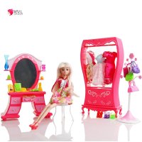 芭比娃娃女孩玩具barbie甜甜屋巴芘公主套装大礼盒洋娃娃衣服