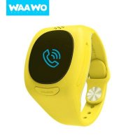 WAAWO哇喔儿童智能防护手表（柠檬黄版）—— 更时尚的儿童电话手表