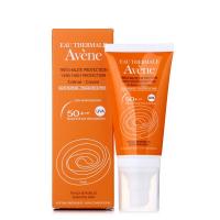 法国Avene雅漾自然保湿防晒霜SPF50无香料舒缓隔离乳50ml