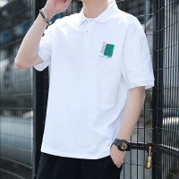 夏季薄款男士休闲polo衫时尚休闲短袖T恤男翻领男装男士短袖t恤夏季2021新款polo衫上衣服潮牌半袖体恤