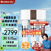 格力(GREE)净水器WTE-PC16-5088净水机3年免换芯家用直饮厨房自来水过滤器微米级过滤网高效拦截杂志轻触按键