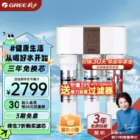 格力(GREE)净水器WTE-PC16-5088净水机3年免换芯家用直饮厨房自来水过滤器微米级过滤网高效拦截杂志轻触按键