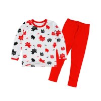 嘻哈贝比2015童装秋装儿童3-6岁内衣套装莱卡纯棉中大童睡衣男女宝宝秋衣秋裤