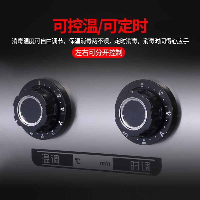 纳柏顿 2000-A88立式商用消毒柜红外线高温热风循环不锈钢大容量温控可定时消毒碗柜酒店用图片