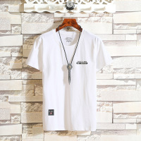 古仕卡特(GUSSKATER)2020夏装C9915短袖T恤男夏季新款男士印花短袖体恤纯棉t恤棉