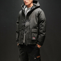 古仕卡特GUSSKATER2018冬季新款短款棉衣外套男士加肥大码修身棉服棉袄韩版潮流男装