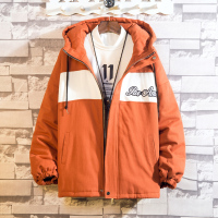 古仕卡特GUSSKATER棉衣冬季休闲连帽加厚棉袄男士加肥大码胖子棉服外套韩版潮流男装